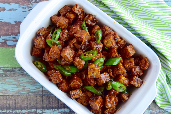 Sweet and Sour Tempeh