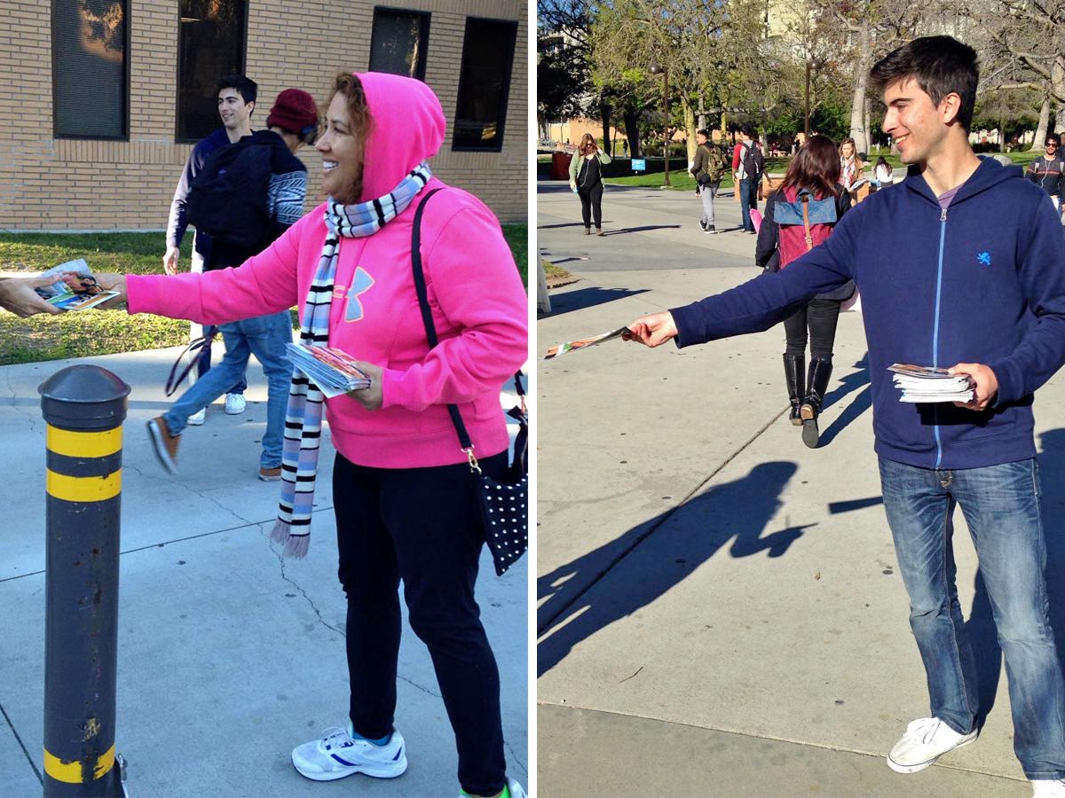 Laura and David at CSUN