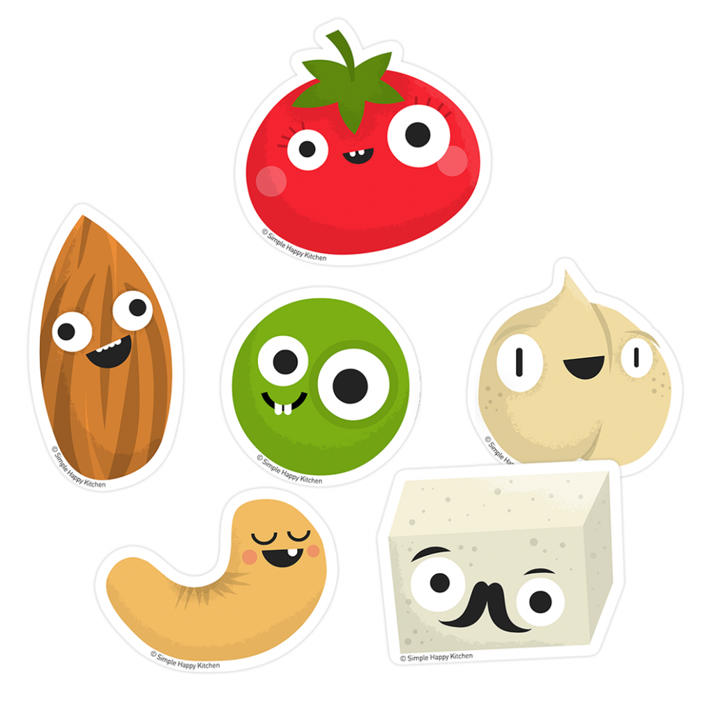 Happy Kitchen Stickers