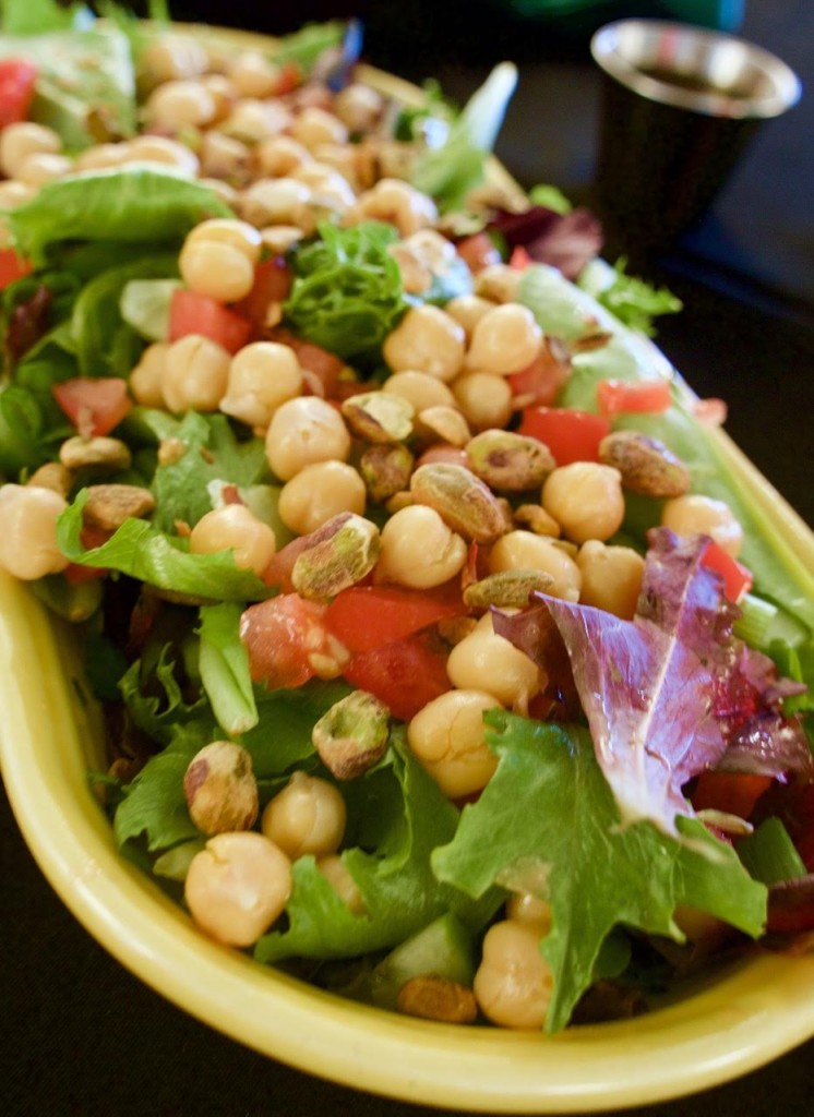 Middle Eastern Salad with Mint, Parsley, and Pistachios