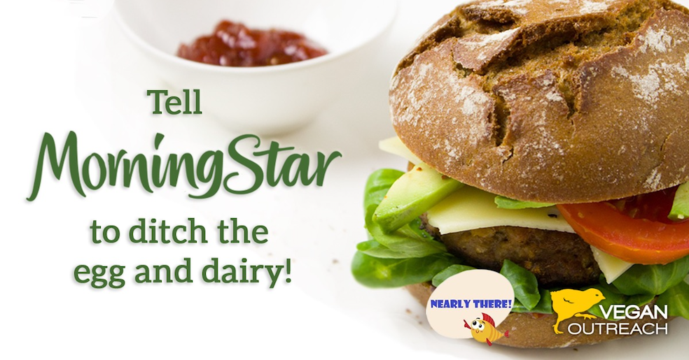 Tell Morningstar to make their veggie burger vegan