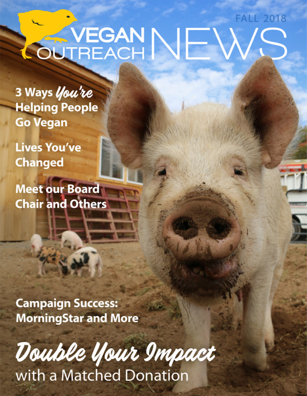 Fall 2018 Vegan Outreach News