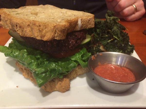 veggie burger